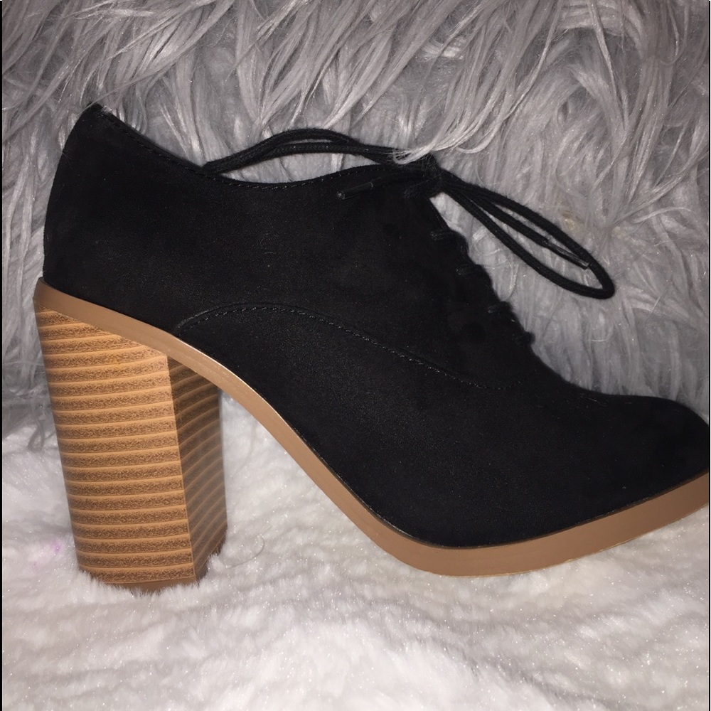 Black high heels